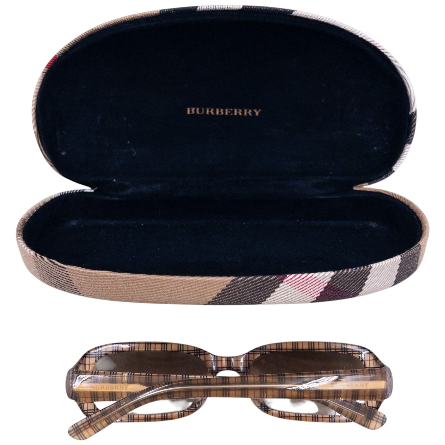 Vintage Burberry Nova Check Sunglasses