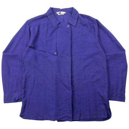 Vintage 80s Kansai Yamamoto Long Sleeve Button Up Shirt Size M