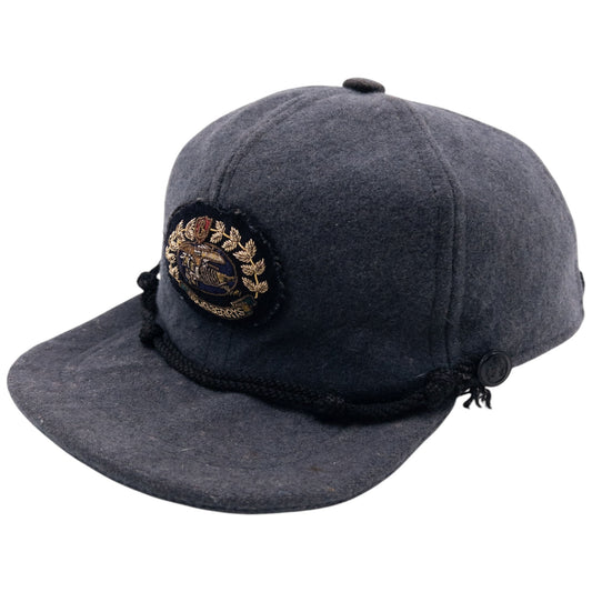 Vintage 90s Burberry Crest Wool Hat
