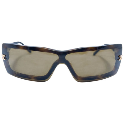 Vintage Chanel Layered Tortoise Shell Sunglasses