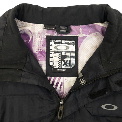 Vintage 2000s Oakley Zip Up Snowboarding Jacket Size XL