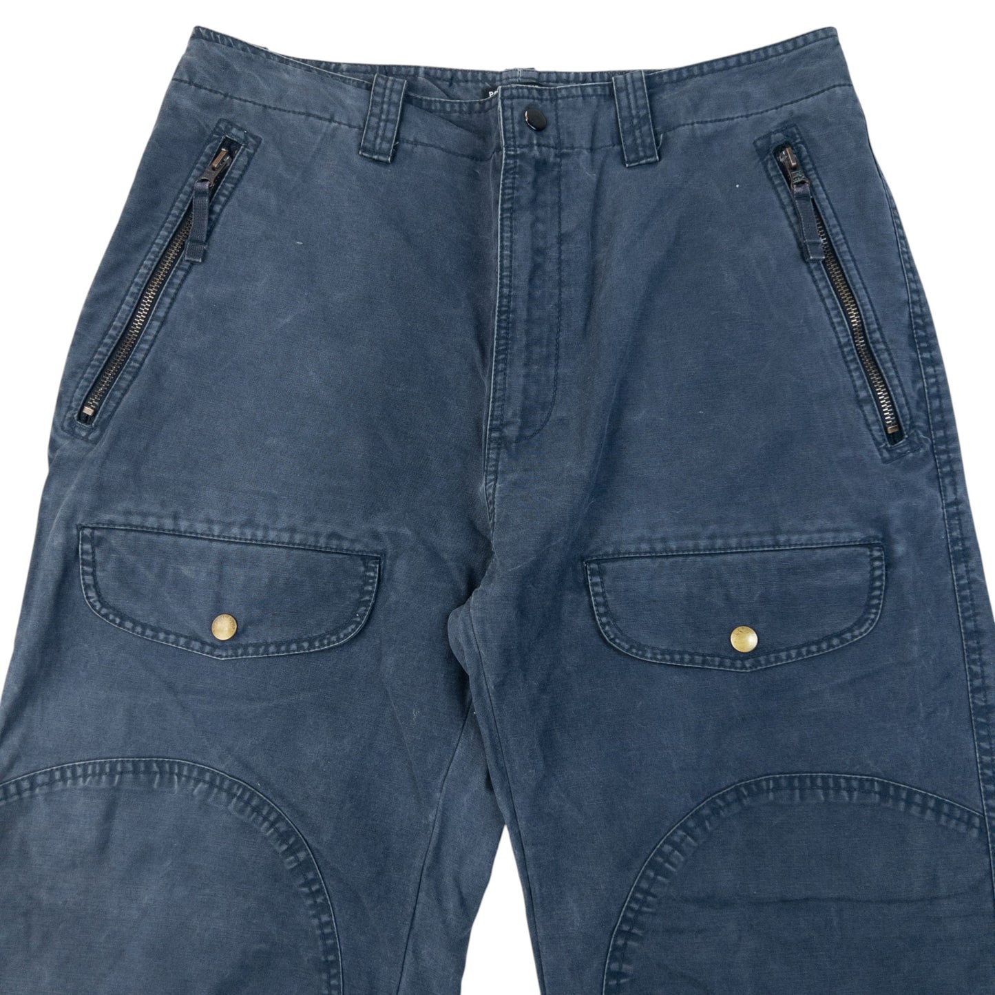 Vintage 2000s Ralph Lauren Polo Jeans Zip Cuff Trousers Size W31