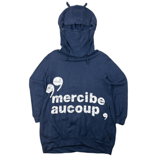 Vintage Mercibeaucoup By Issey Miyake Graphic Ear Hoodie Size M