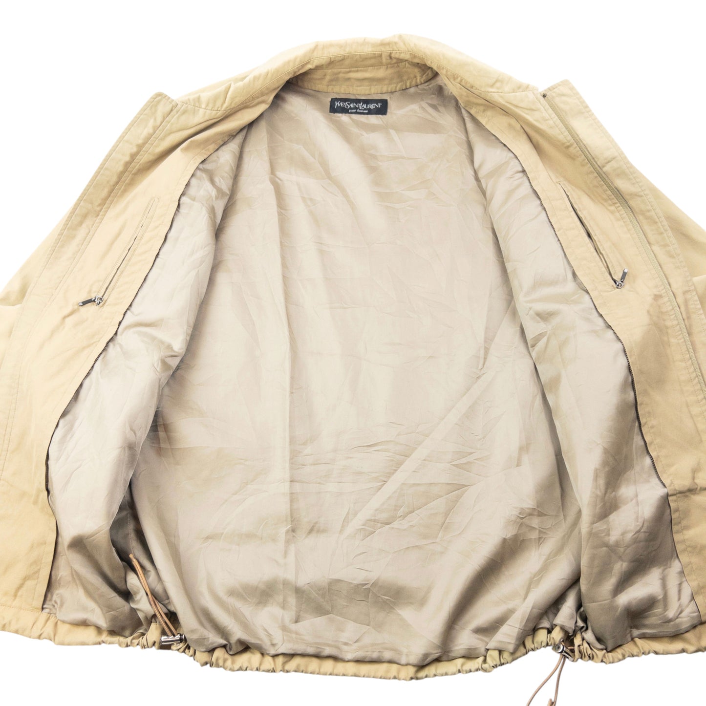 Vintage 90s YSL Yves Saint Laurent Harrington Jacket Size L