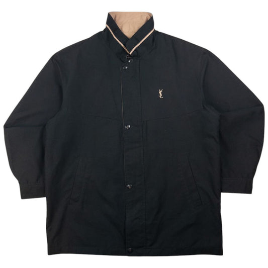 Vintage YSL Yves Saint Laurent Zip Up Jacket Size L