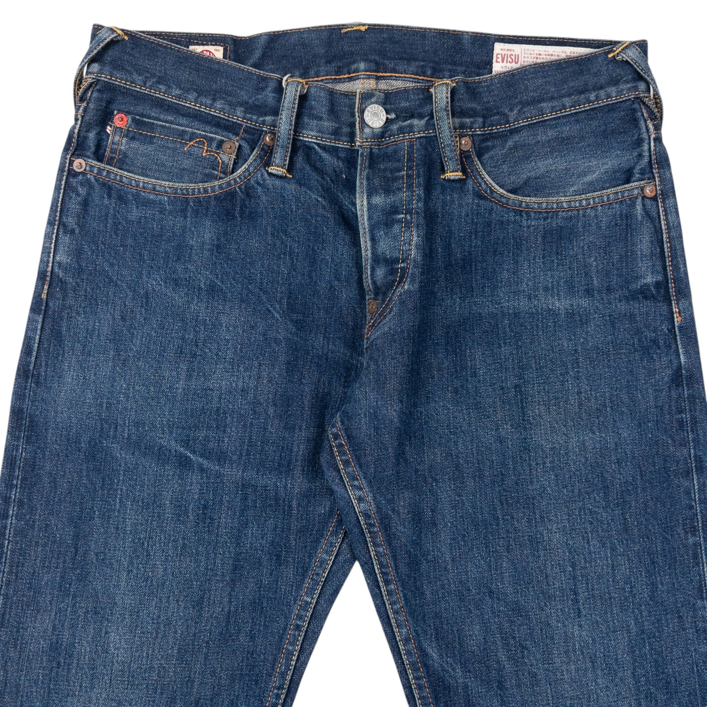 Vintage 2000s Evisu Double Gull Japanese Denim Jeans Size W32