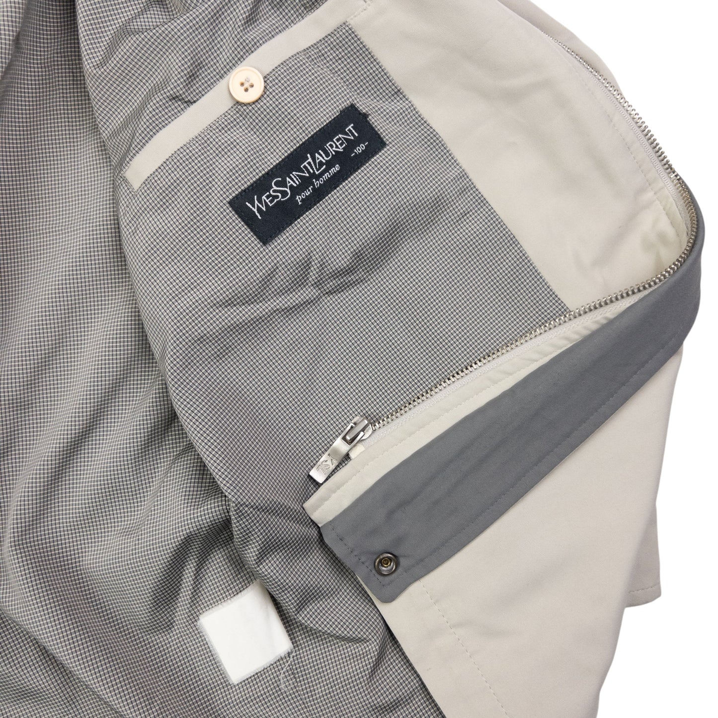 Vintage YSL Yves Saint Laurent Harrington Jacket Size M