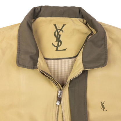 Vintage YSL Yves Saint Laurent Harrington Jacket Size XL