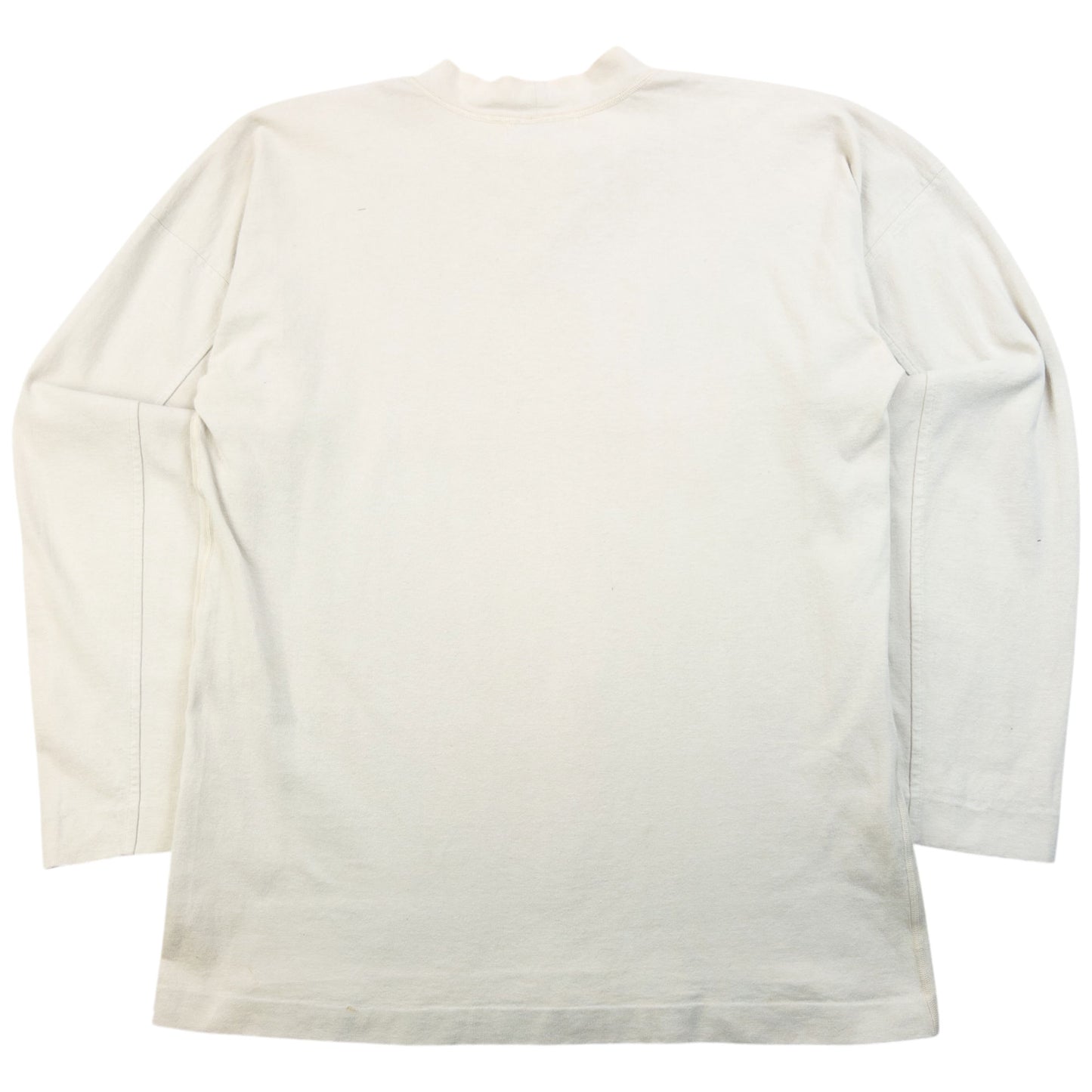 Vintage 90s Stone Island Center Logo Long Sleeve T Shirt Size S