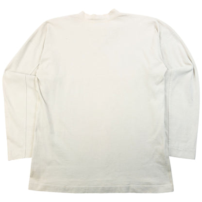 Vintage 90s Stone Island Center Logo Long Sleeve T Shirt Size S