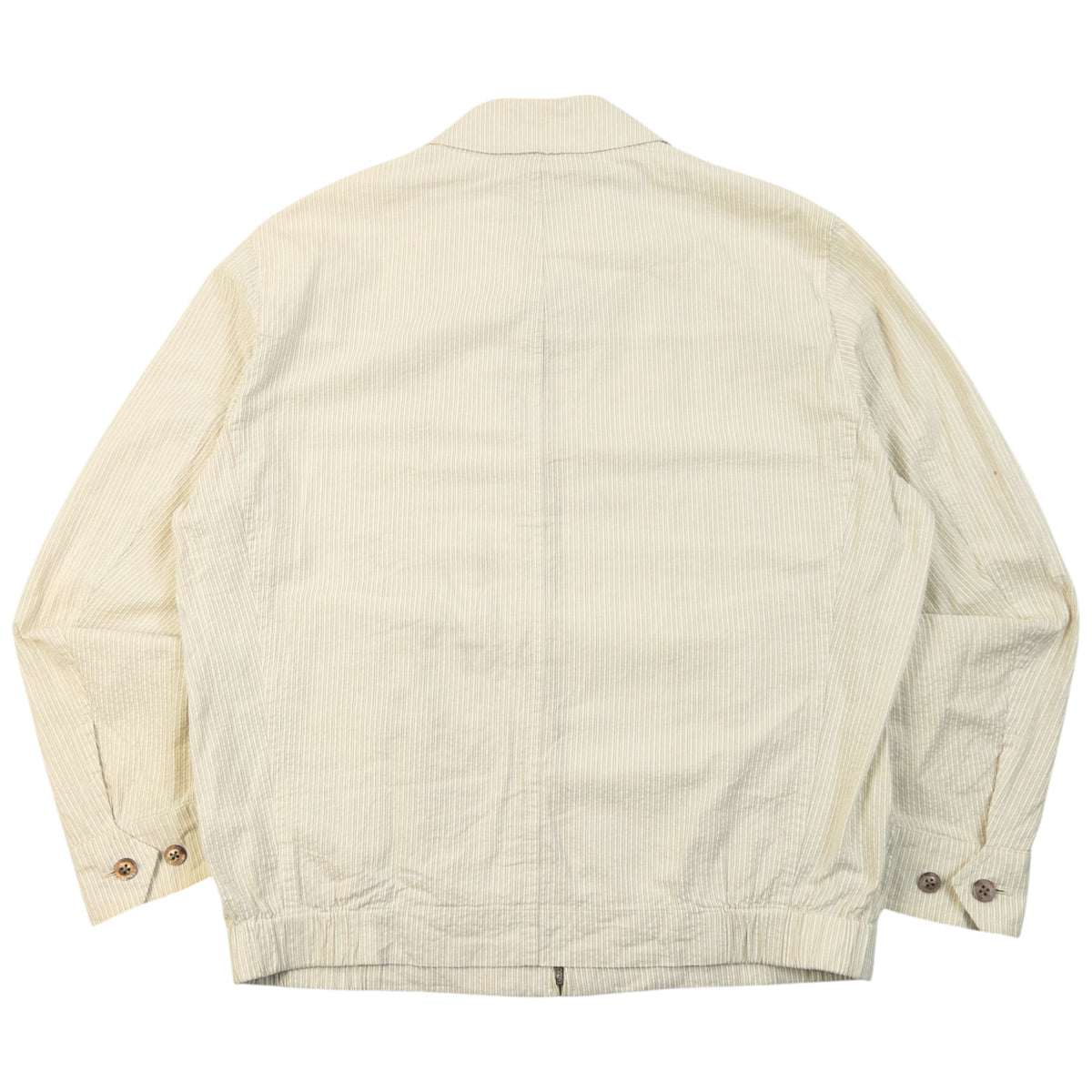 Vintage 2000s Burberry Striped Zip Up Jacket Size S