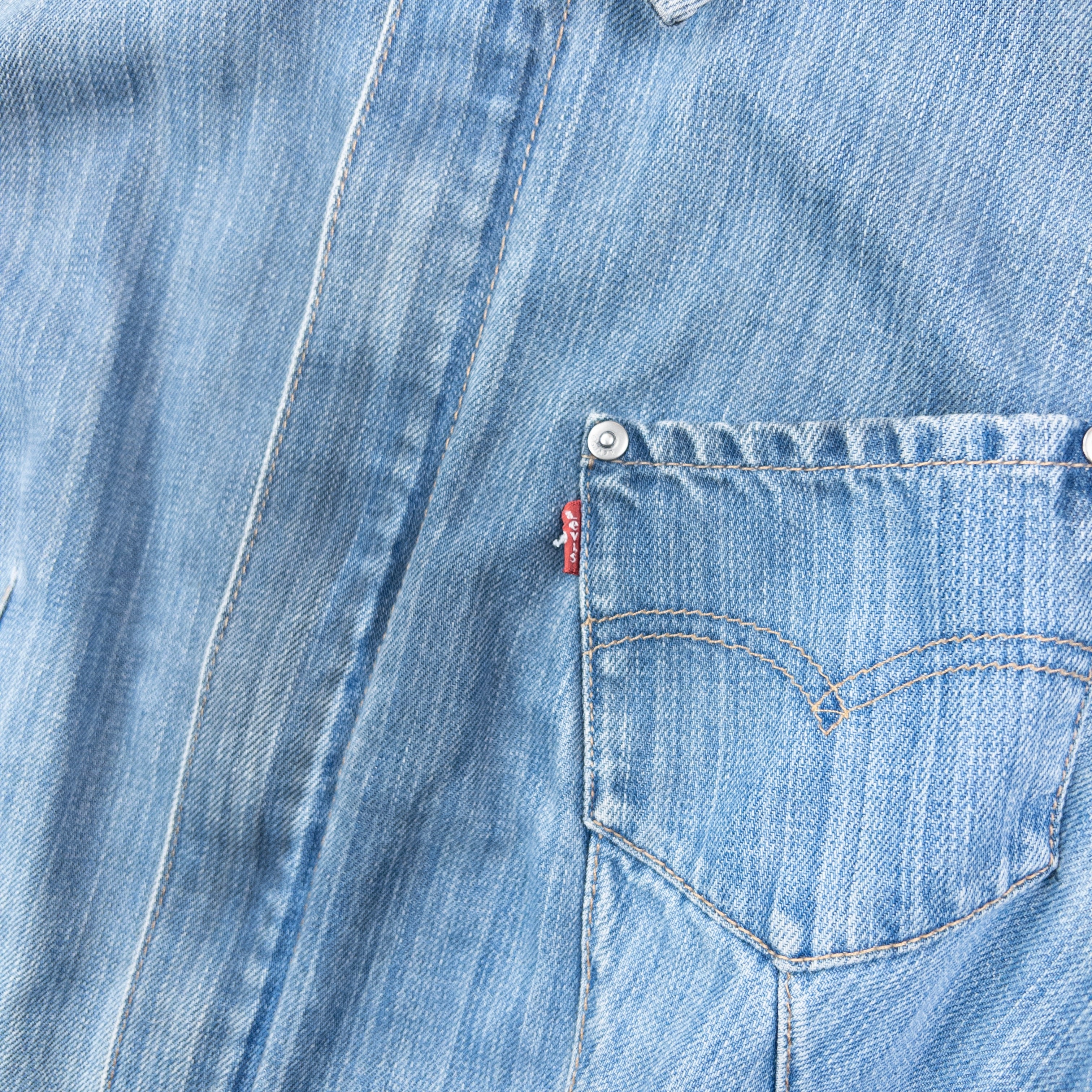 Vintage 2000s Levi's Engineered Garments Denim Jacket Womens Size M