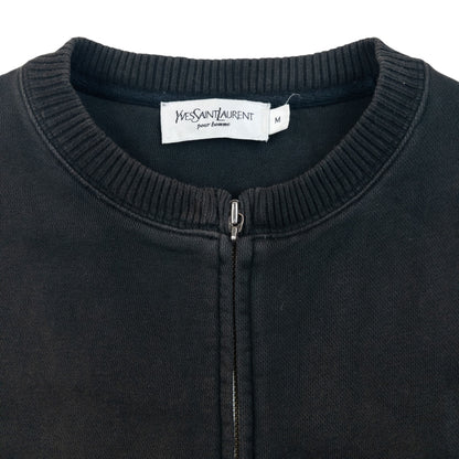 Vintage 2000s YSL Yves Saint Laurent Zip Up Sweatshirt Size L