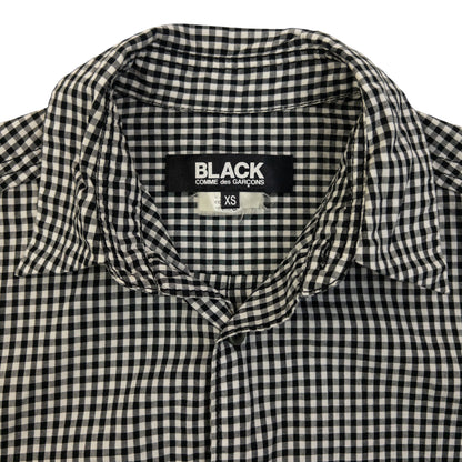 Vintage 2000s Comme Des Garçons BLACK Long Sleeve Button Up Shirt Womens Size S