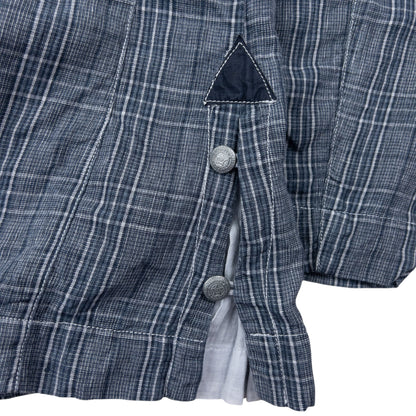 Vintage CP Company Checkered Button Up Jacket Womens Size M