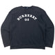 Vintage 2000s Burberry Embroidered 02 Sweatshirt Size M