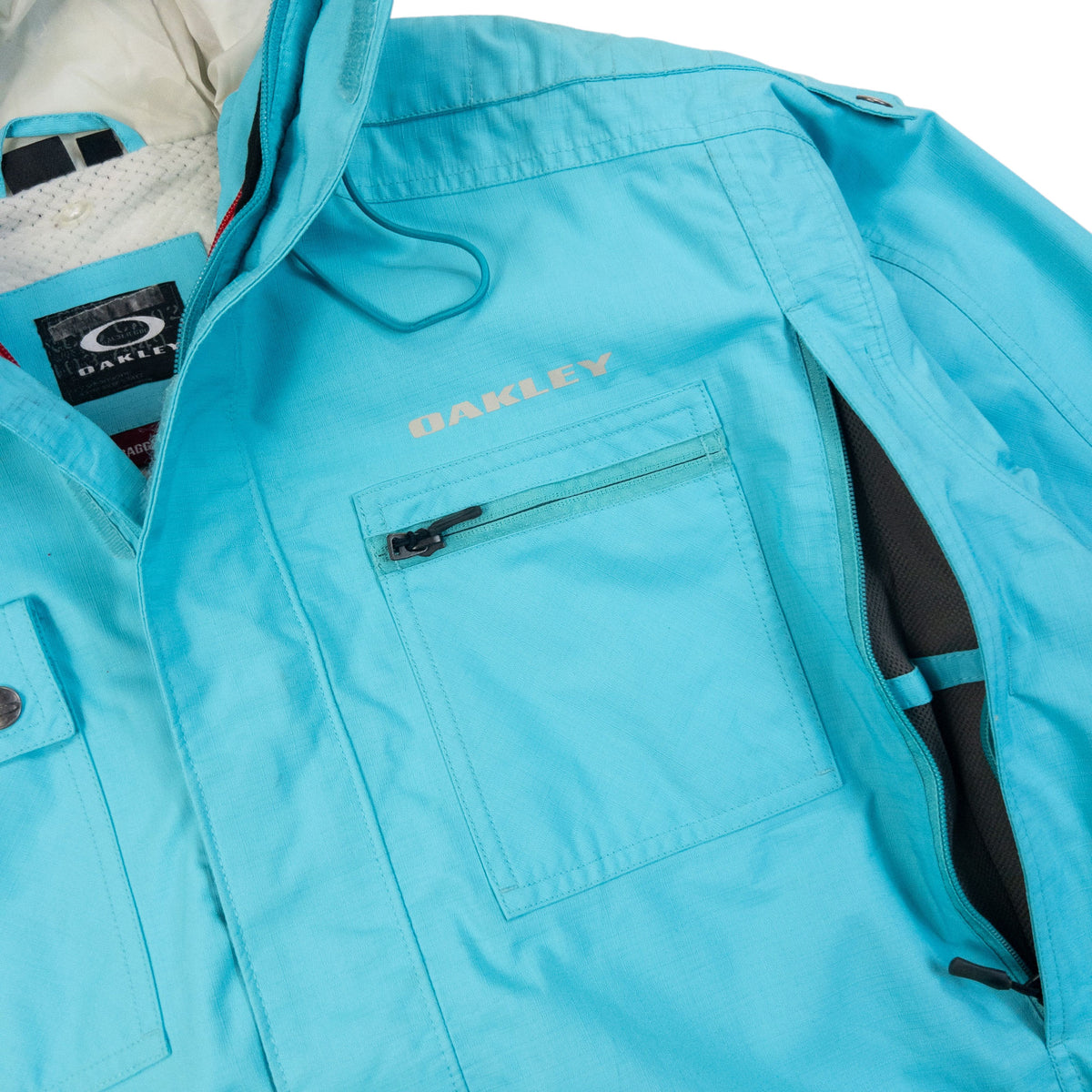 Vintage 2000s Oakley Zip Up Snowboarding Jacket Size XL