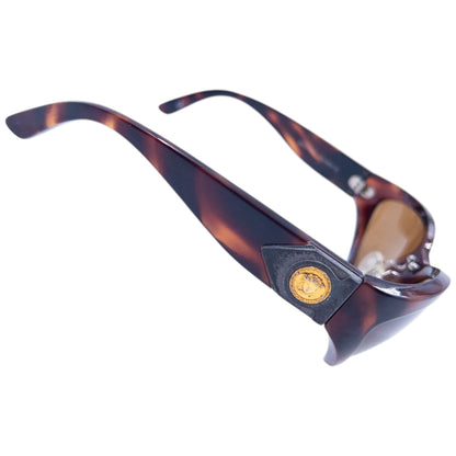 Vintage 90s Gianni Versace Tortoise Shell Sunglasses