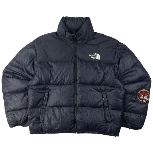 Vintage The North Face Michigan Red Devils Puffer Jacket Size L