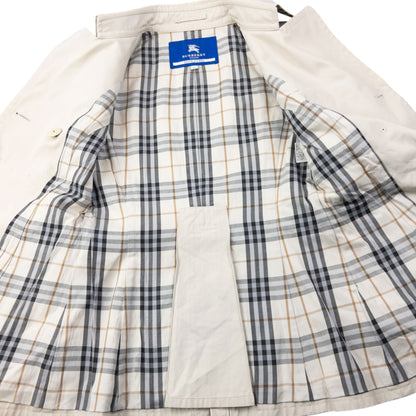 Vintage 2000s Burberry Blue Label Nova Check Lined Jacket Womens Size S