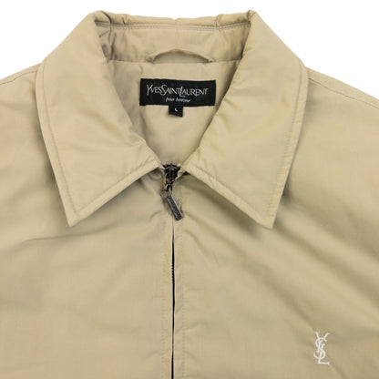 Vintage 2000s YSL Yves Saint Laurent Padded Zip Up Jacket Size L