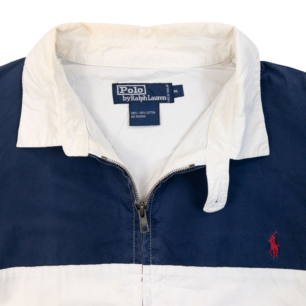 Vintage 90s Polo Ralph Lauren Striped Jacket Size XL