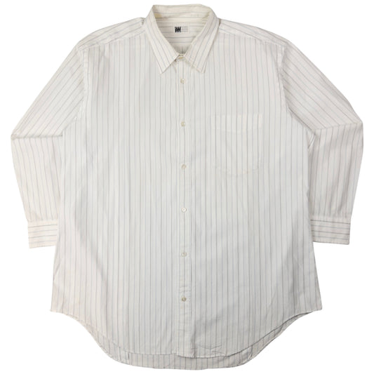 Vintage Issey Miyake Striped Long Sleeve Button Up Shirt Size M