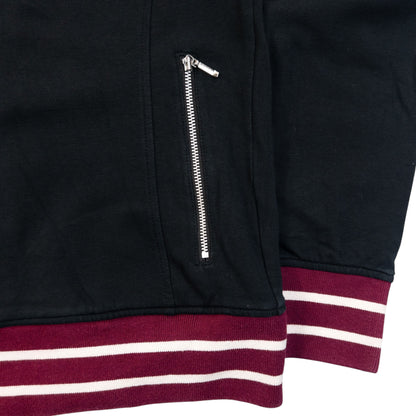 Vintage 2000s Burberry Black Label Zip Up Sweatshirt Size M