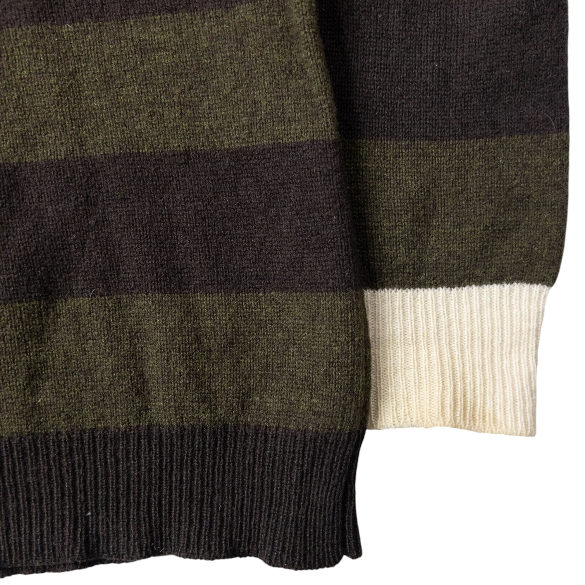 Vintage Stussy Striped Wool Jumper Size M