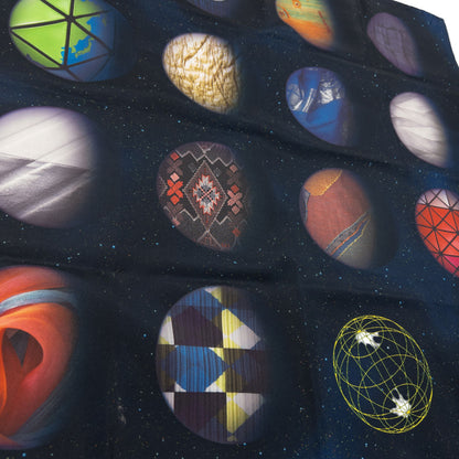 Vintage 2000s Issey Miyake Space Planet Scarf