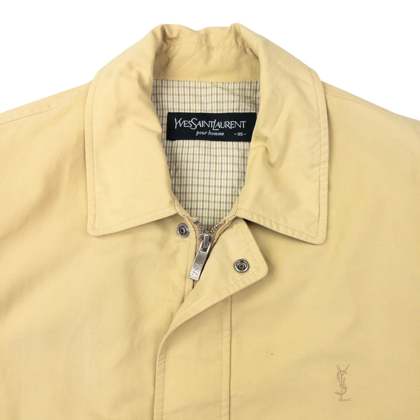 Vintage YSL Yves Saint Laurent Harrington Jacket Size M