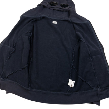 Vintage CP Company Goggle Hood Zip Up Hoodie Size S