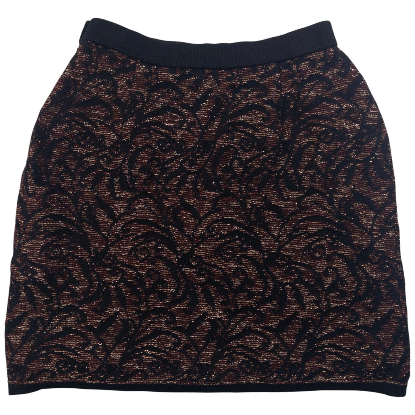 Vintage 90s YSL Yves Saint Laurent Knit Mini Skirt Womens Size S