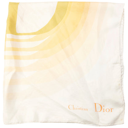 Vintage 2000s Dior Gradient Silk Scarf