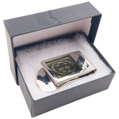 Vintage 2000s Gucci Silver Money Clip