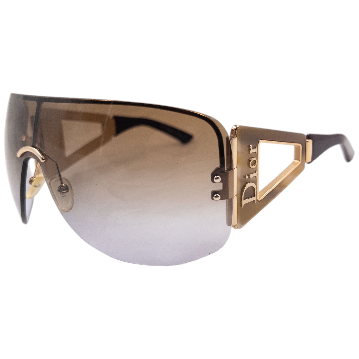 Vintage 2006 Dior Escrime 1 Shield Wraparound Sunglasses