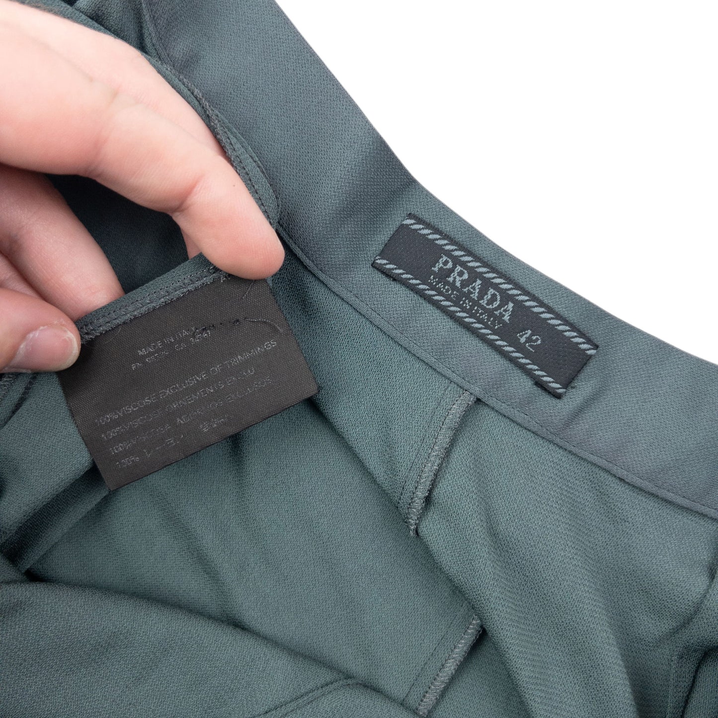 Vintage 2000s Prada Lightweight Skirt Womens Size W25