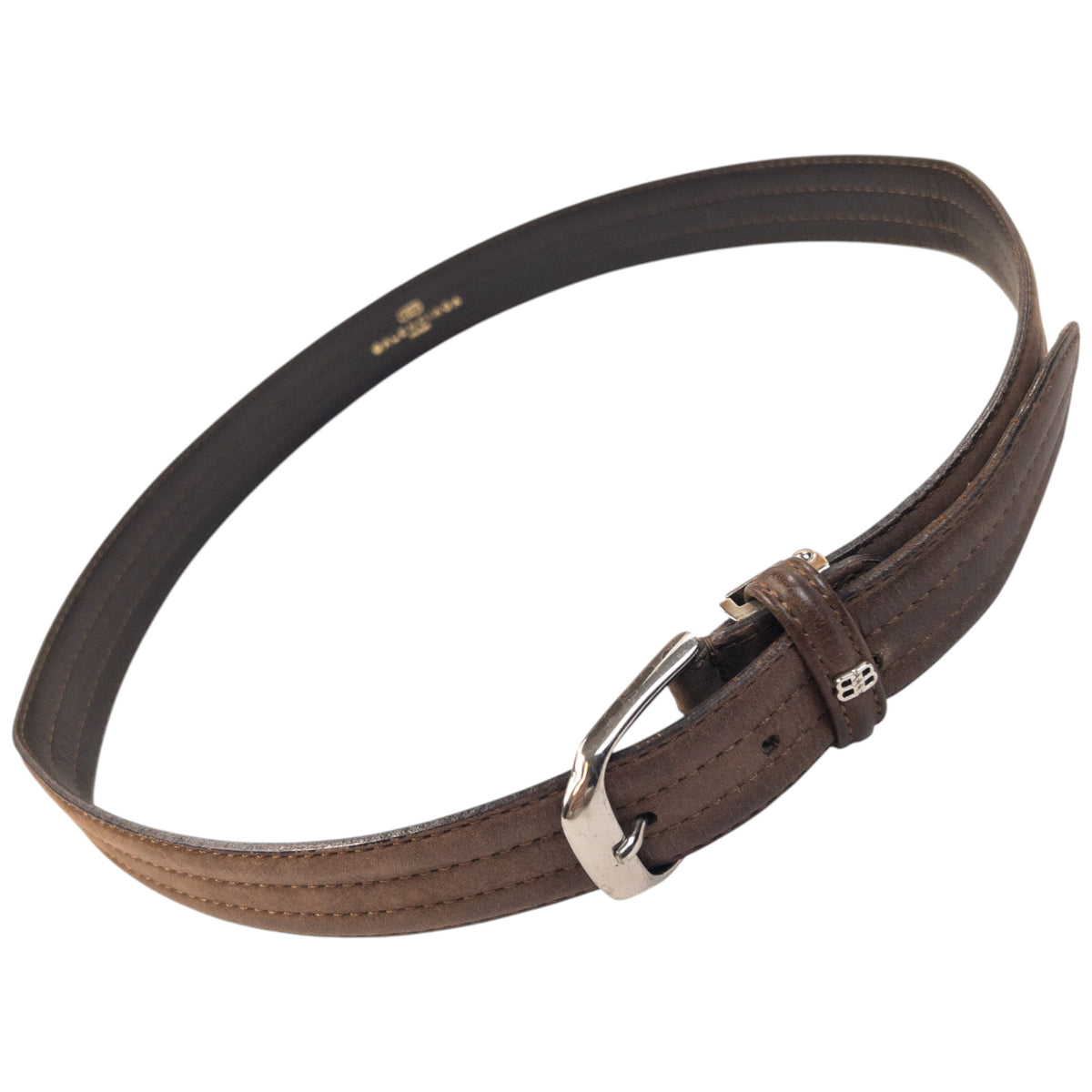 Vintage 90s Balenciaga Leather Belt Size M