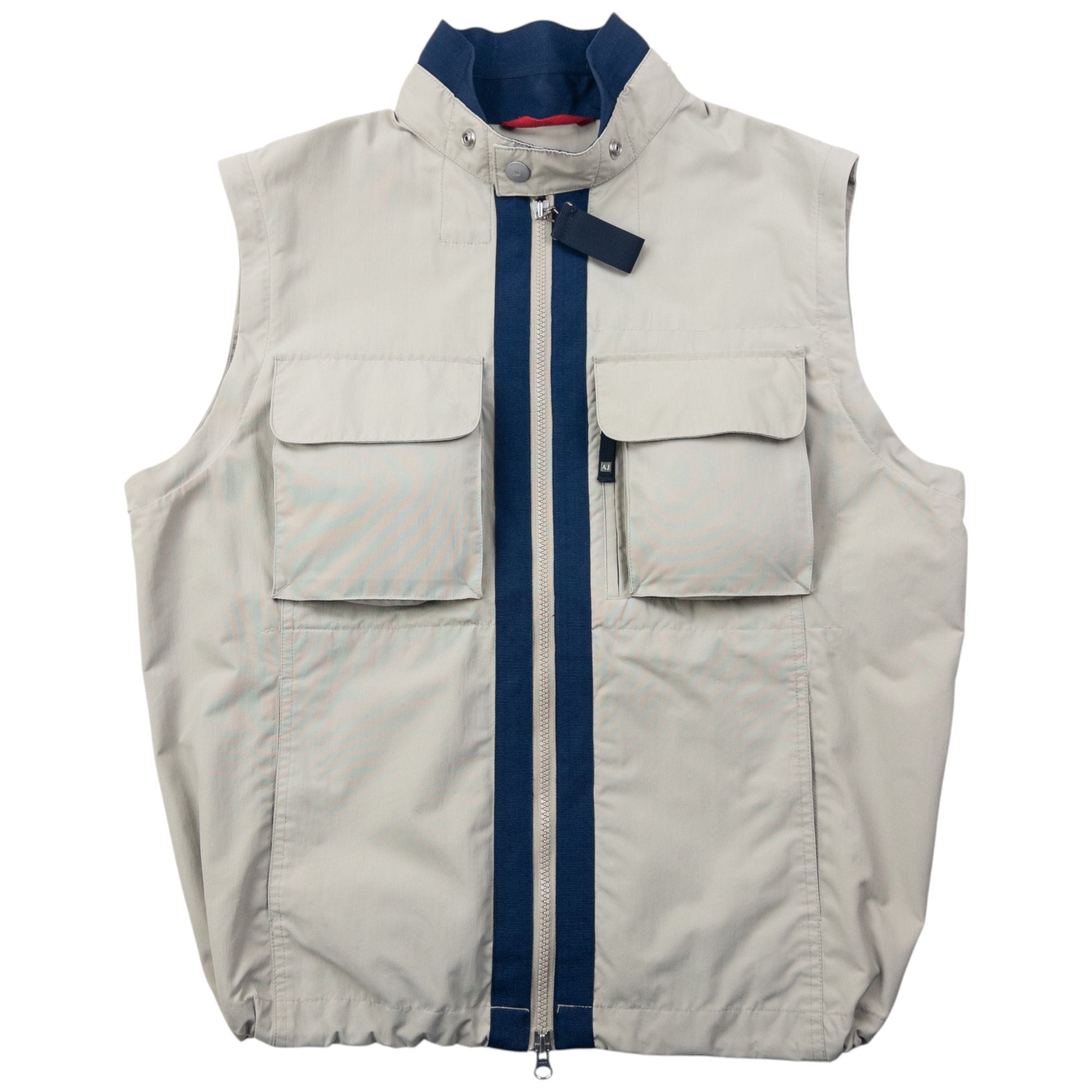 Vintage 2000s Armani Jeans Zip Off Sleeve Jacket Size M