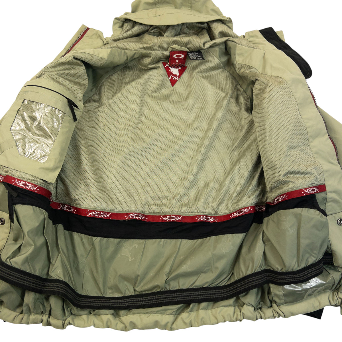Vintage 90s Oakley Zip Up Snowboarding Jacket Size S
