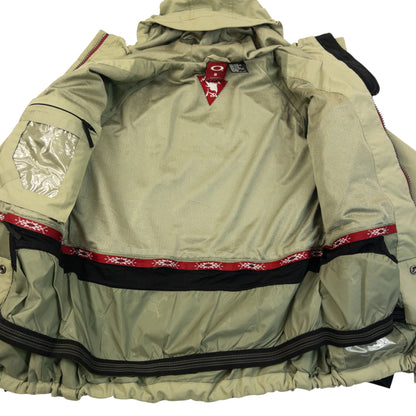 Vintage 90s Oakley Zip Up Snowboarding Jacket Size S