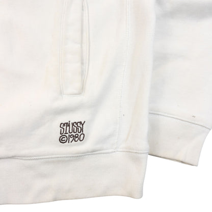 Vintage 2000s Stussy Zip Up Sweatshirt Size M