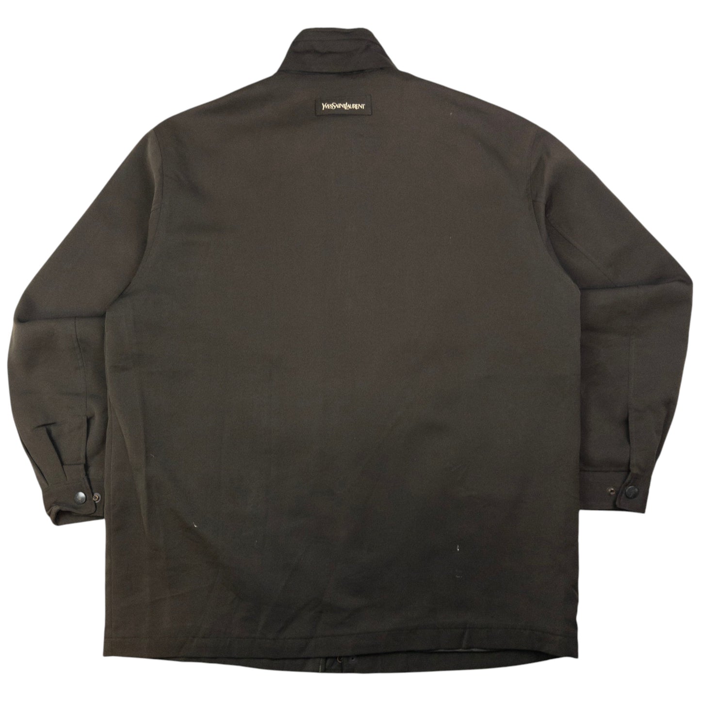Vintage YSL Yves Saint Laurent Zip Up Jacket Size XL