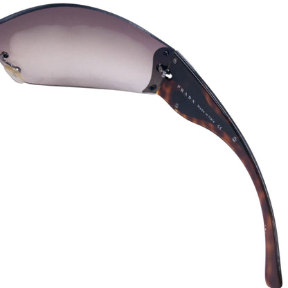 Vintage Prada Swirl Tortoise Shell Sunglasses