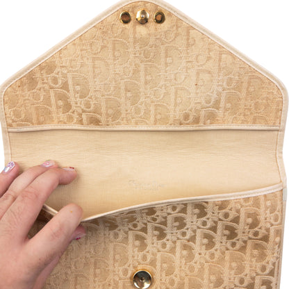 Vintage 90s Dior Monogram Clutch Bag