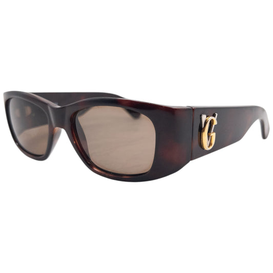 Vintage 90s Gianni Versace Tortoise Shell Sunglasses