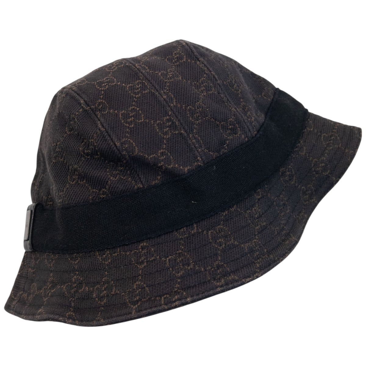 Vintage 2000s Gucci Monogram Bucket Hat Size M