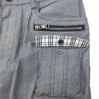 Vintage 2000s Burberry Black Label Cargo Trousers Womens Size W27