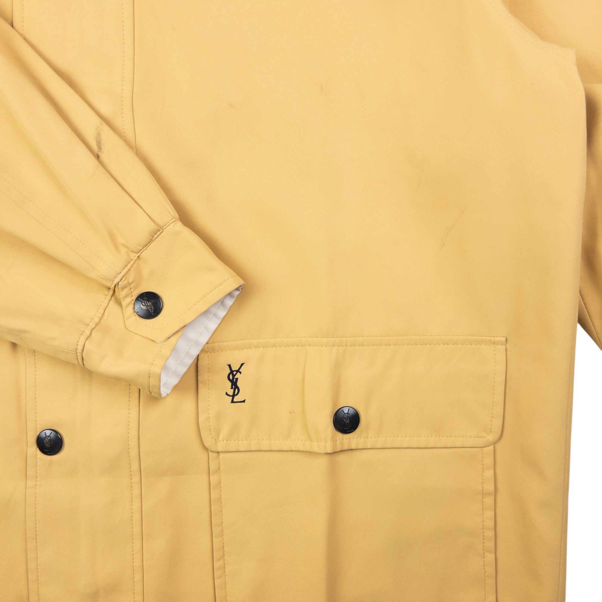 Vintage YSL Yves Saint Laurent Reversible Jacket Size L