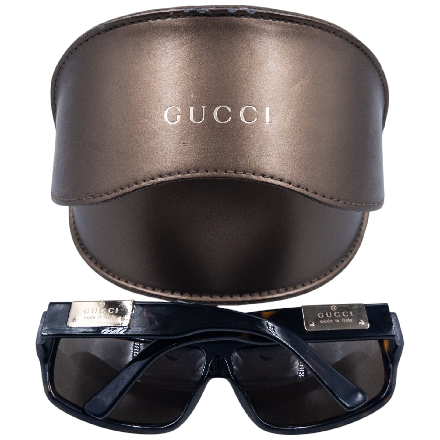 Vintage Gucci Tortoise Shell Sunglasses